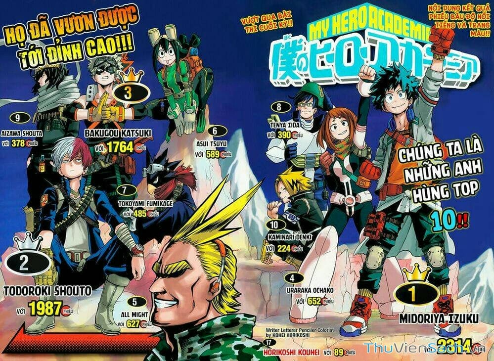 Truyện Tranh Học Viện Siêu Anh Hùng - My Hero Academia trang 5