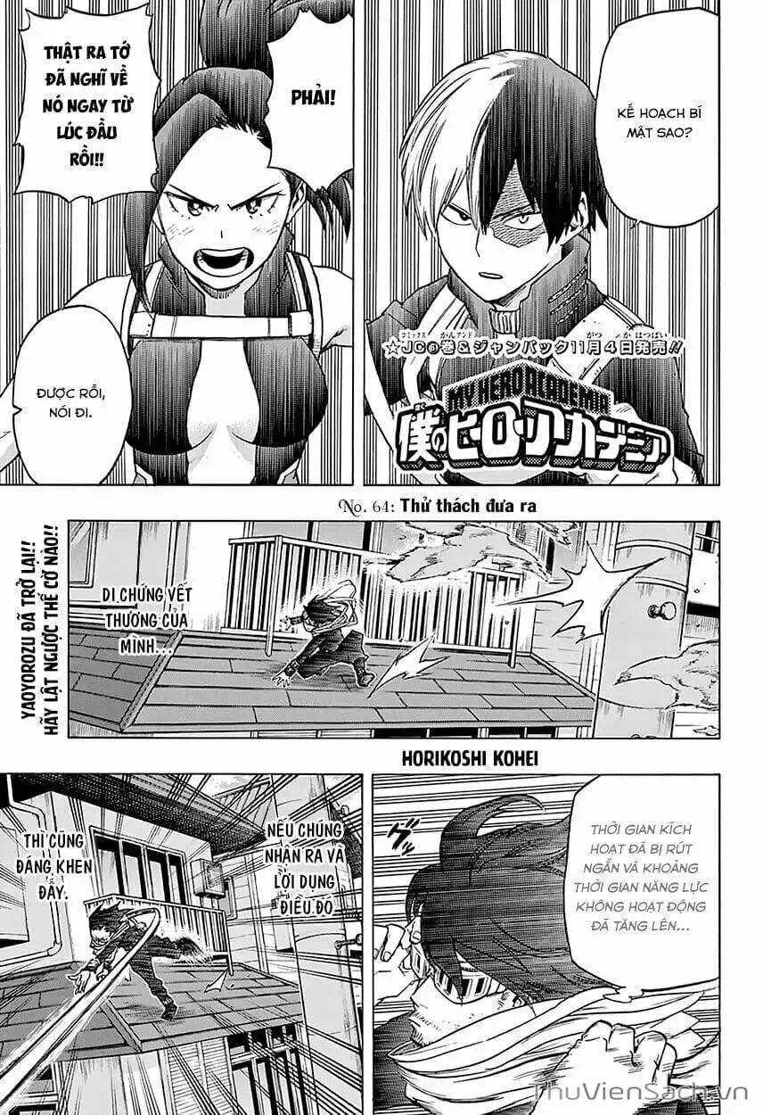 Truyện Tranh Học Viện Siêu Anh Hùng - My Hero Academia trang 5