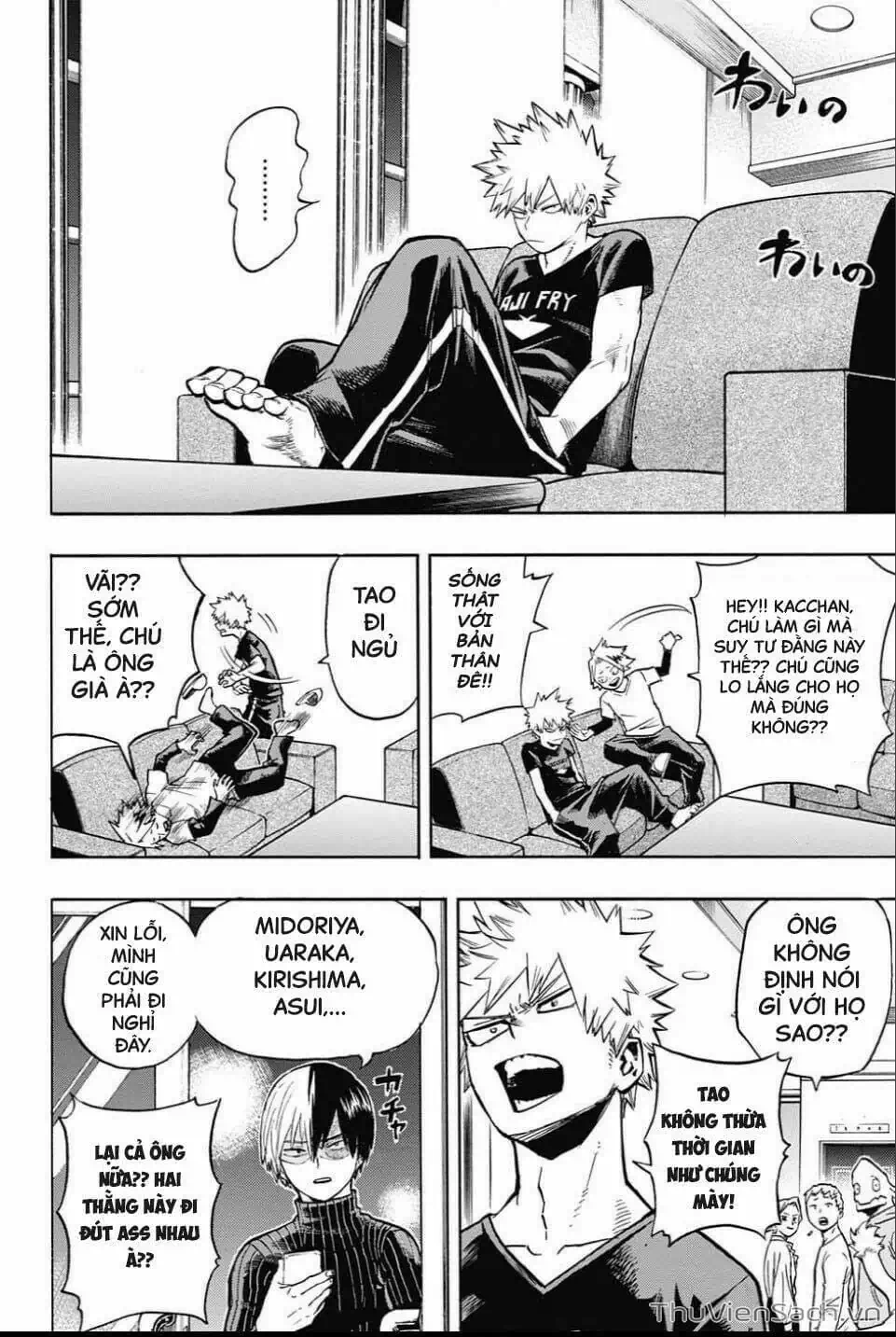 Truyện Tranh Học Viện Siêu Anh Hùng - My Hero Academia trang 5