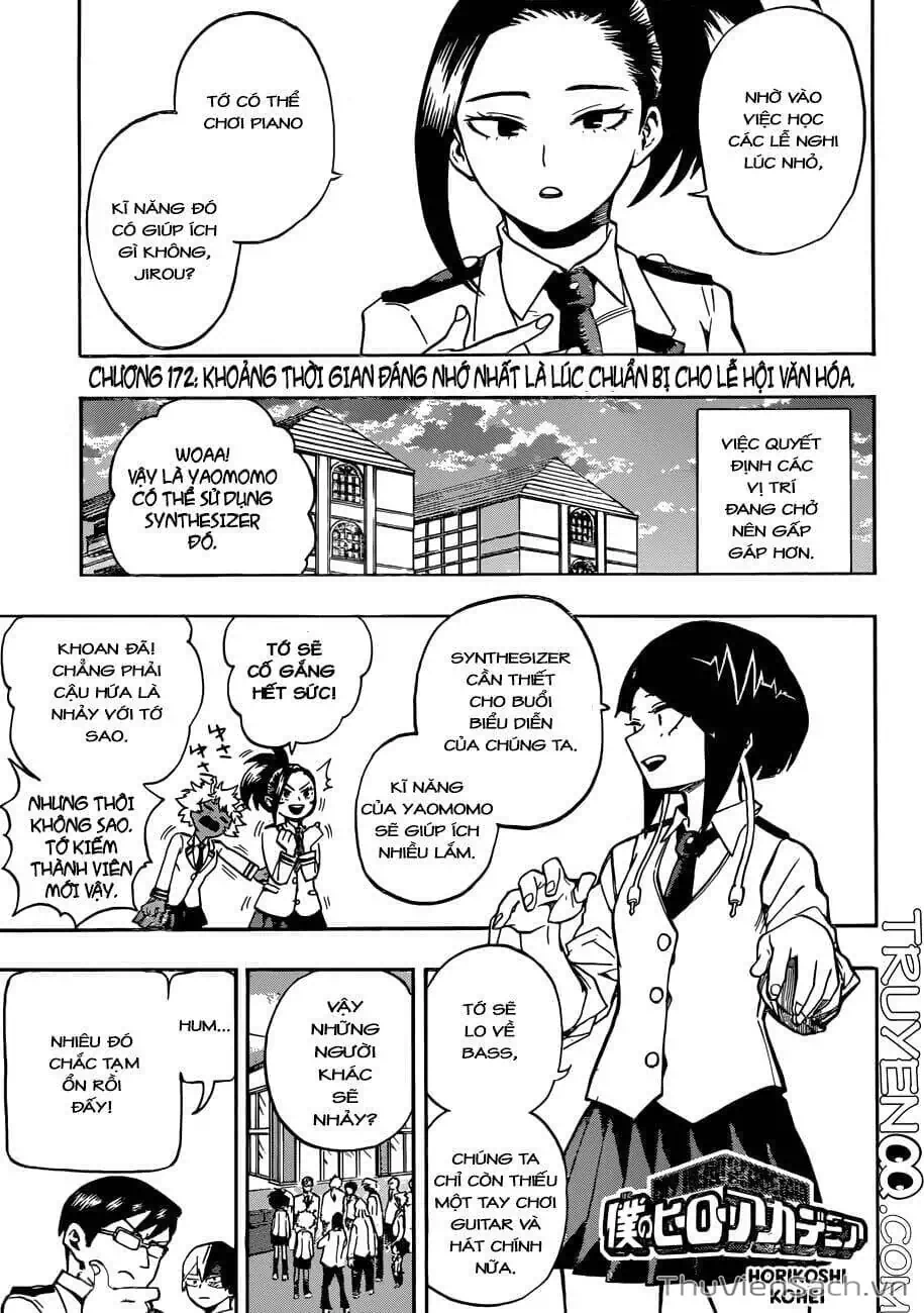 Truyện Tranh Học Viện Siêu Anh Hùng - My Hero Academia trang 5
