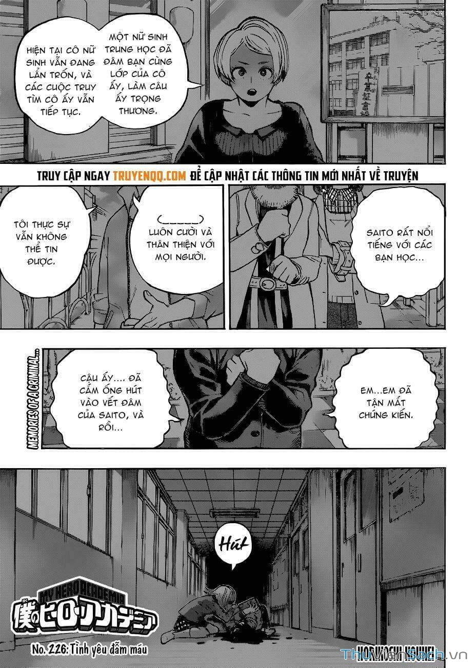 Truyện Tranh Học Viện Siêu Anh Hùng - My Hero Academia trang 5
