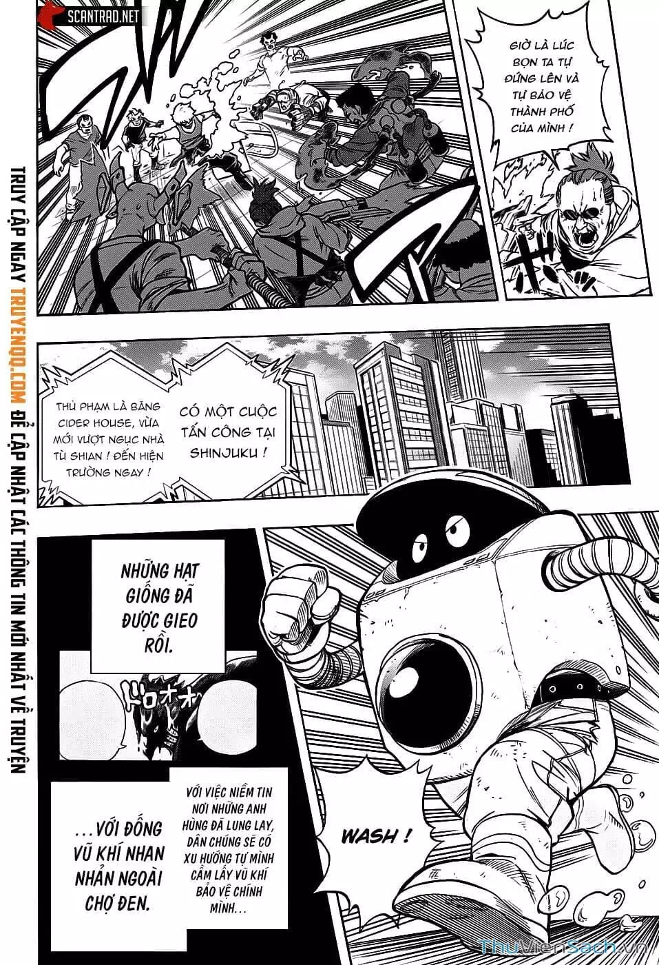 Truyện Tranh Học Viện Siêu Anh Hùng - My Hero Academia trang 5