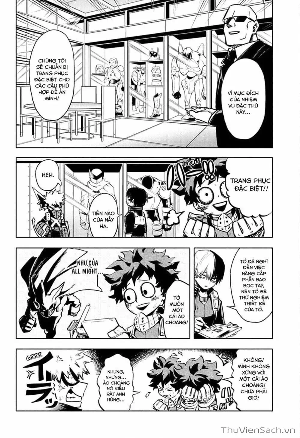 Truyện Tranh Học Viện Siêu Anh Hùng - My Hero Academia trang 5