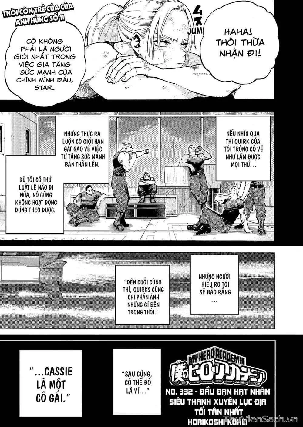 Truyện Tranh Học Viện Siêu Anh Hùng - My Hero Academia trang 5