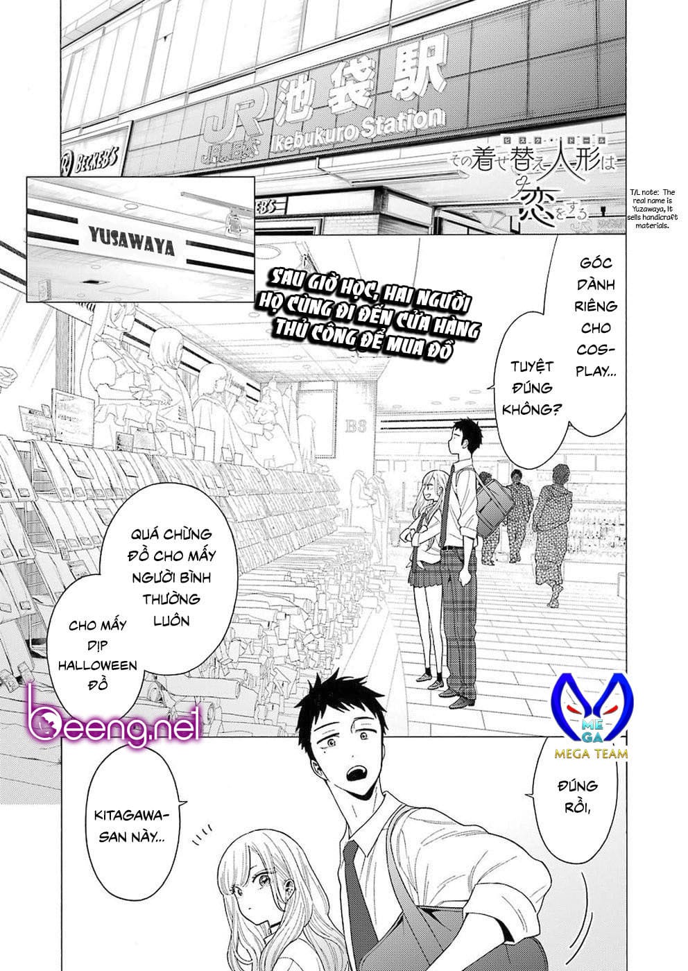 Truyện Tranh Nàng Nổi Loạn X Chàng Thợ May - My Dress Up Darling trang 3