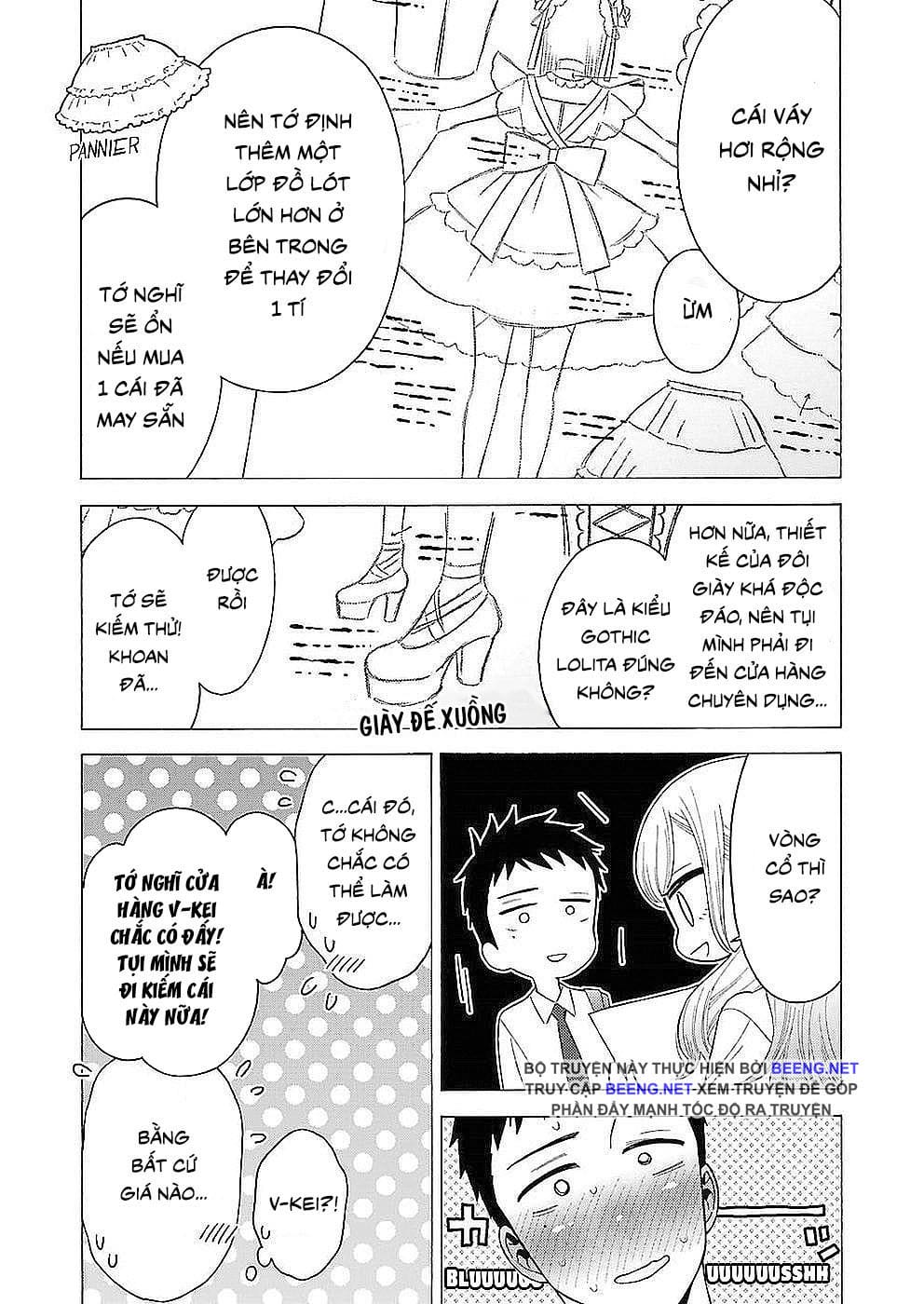 Truyện Tranh Nàng Nổi Loạn X Chàng Thợ May - My Dress Up Darling trang 3