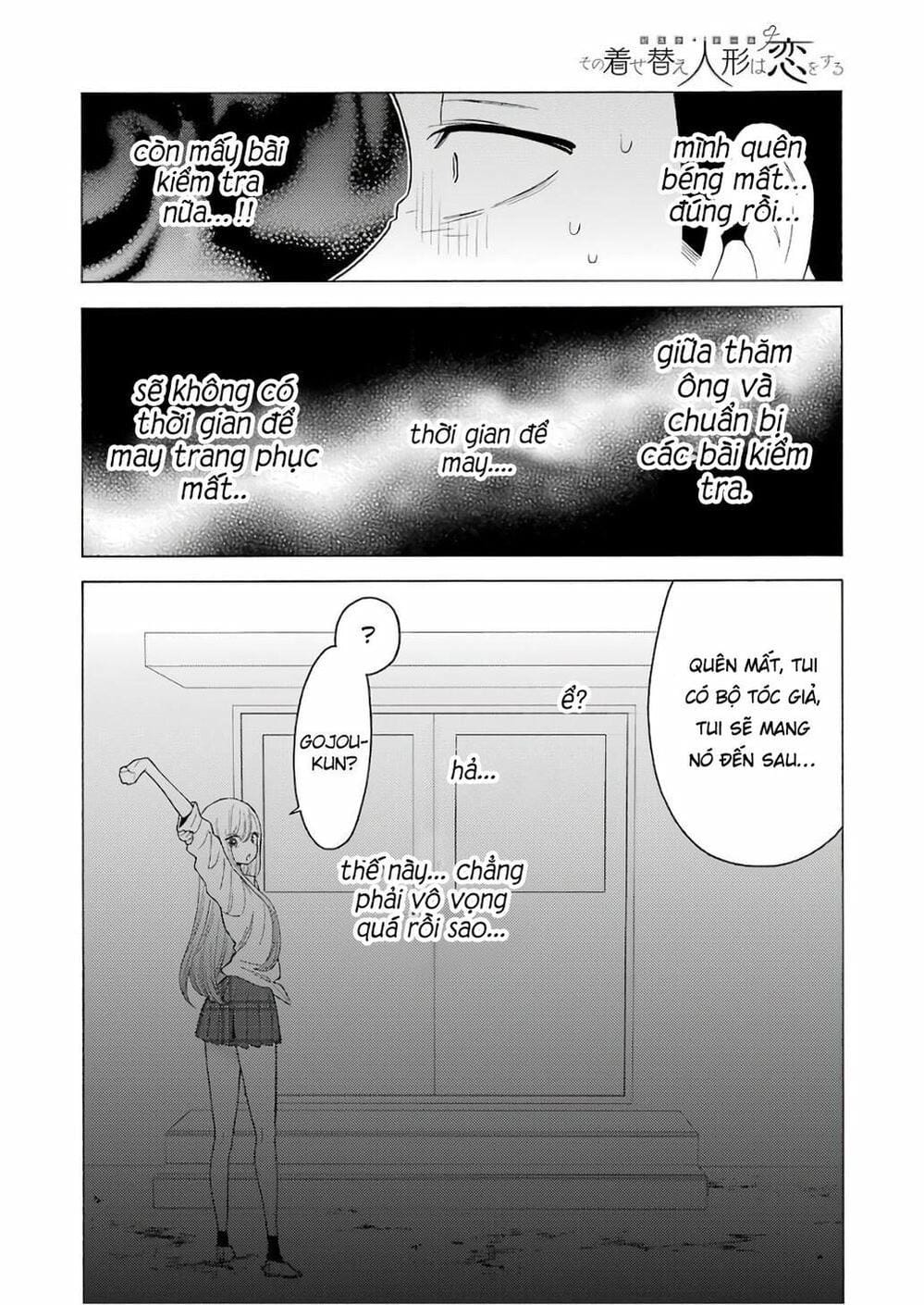 Truyện Tranh Nàng Nổi Loạn X Chàng Thợ May - My Dress Up Darling trang 3