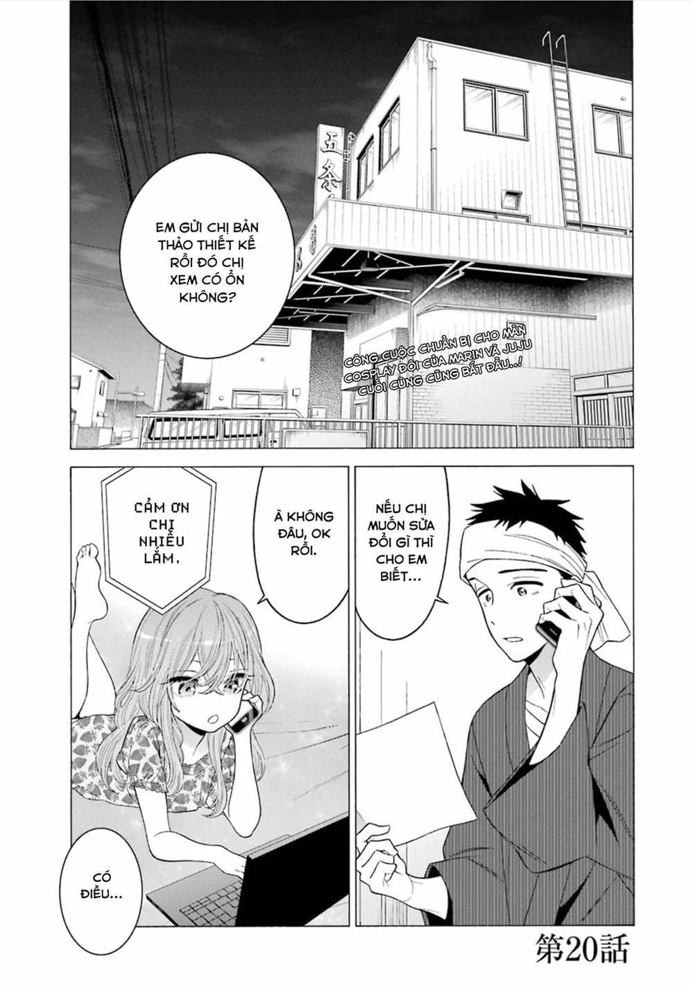 Truyện Tranh Nàng Nổi Loạn X Chàng Thợ May - My Dress Up Darling trang 3