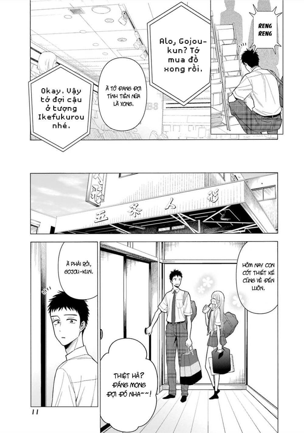 Truyện Tranh Nàng Nổi Loạn X Chàng Thợ May - My Dress Up Darling trang 3