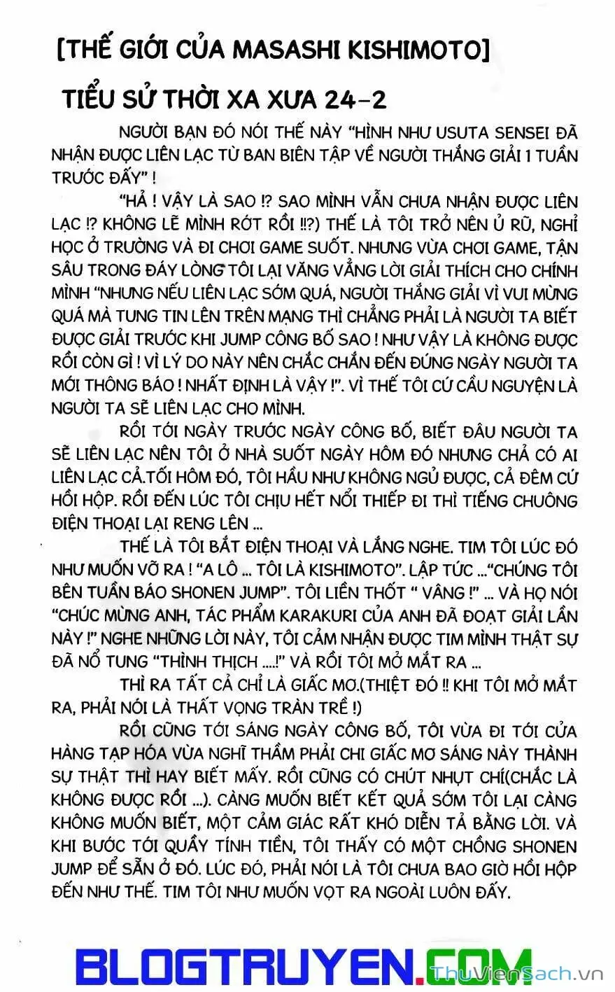 Truyện Tranh Naruto - Cửu Vĩ Hồ Ly trang 2