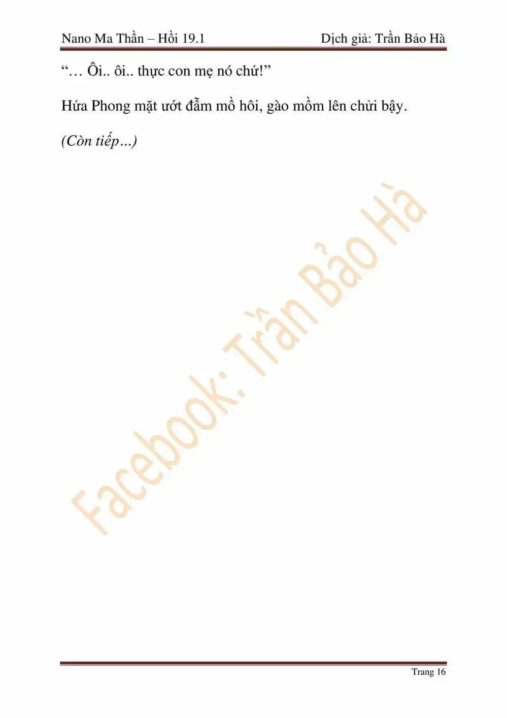 Truyện Tranh Ngã Lão Ma Thần trang 6