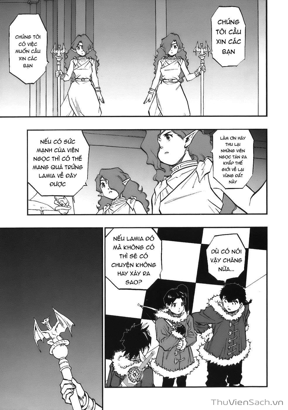 Truyện Tranh Dấu Ấn Rồng Thiêng - Người Kế Thừa Thánh Huy trang 3