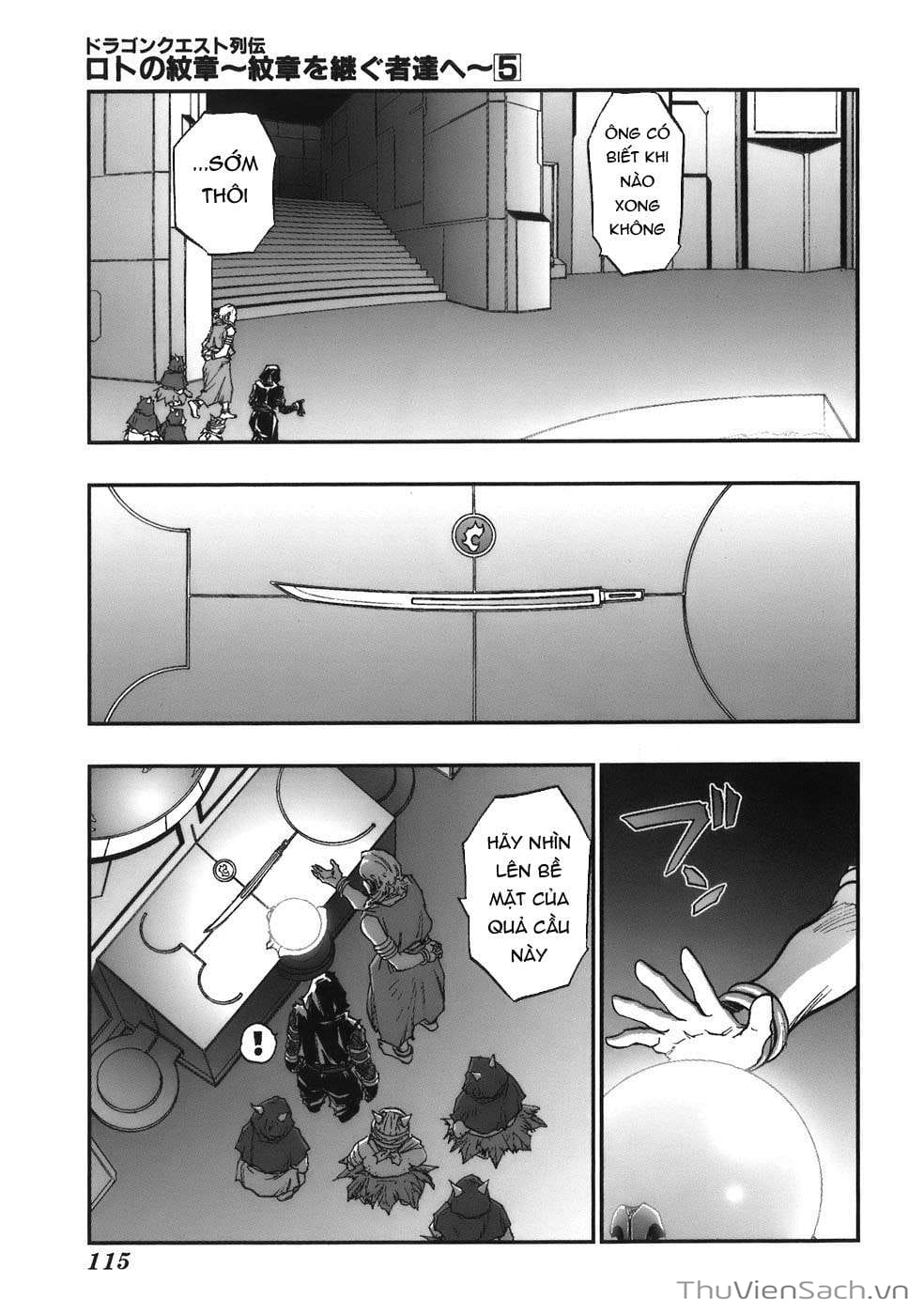 Truyện Tranh Dấu Ấn Rồng Thiêng - Người Kế Thừa Thánh Huy trang 3