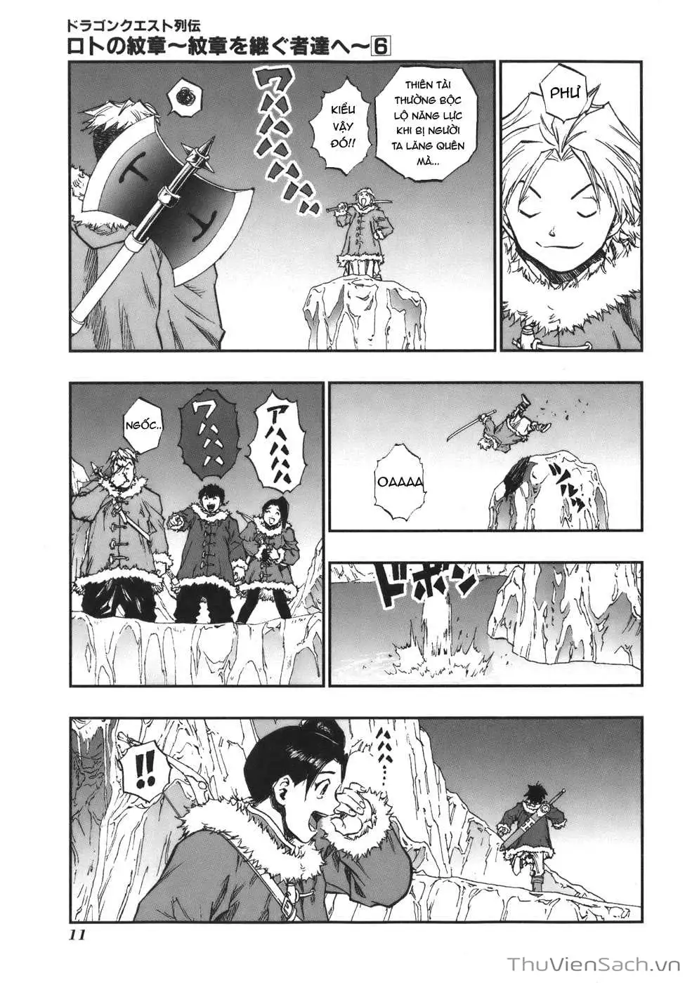 Truyện Tranh Dấu Ấn Rồng Thiêng - Người Kế Thừa Thánh Huy trang 3