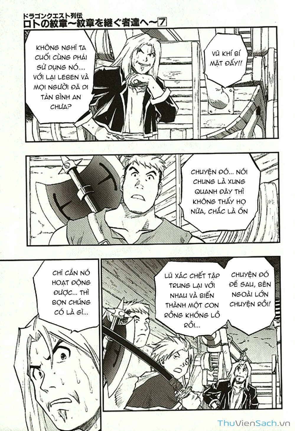 Truyện Tranh Dấu Ấn Rồng Thiêng - Người Kế Thừa Thánh Huy trang 3