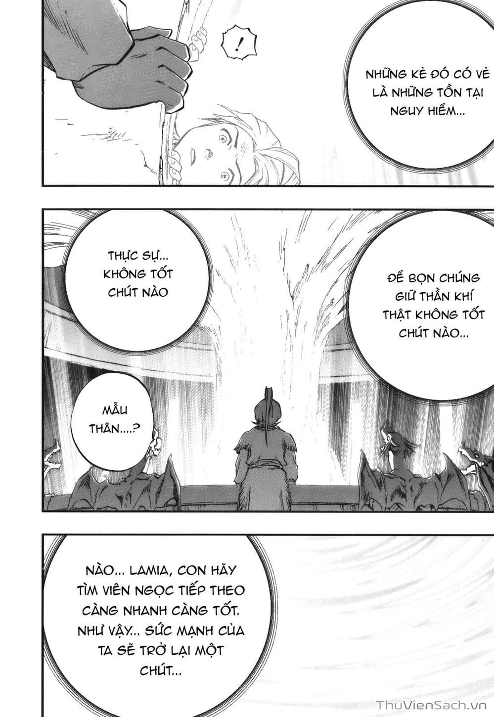 Truyện Tranh Dấu Ấn Rồng Thiêng - Người Kế Thừa Thánh Huy trang 3