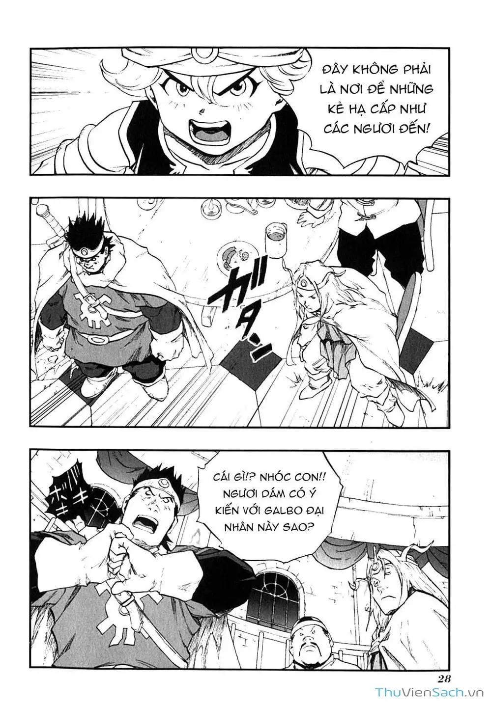 Truyện Tranh Dấu Ấn Rồng Thiêng - Người Kế Thừa Thánh Huy trang 3