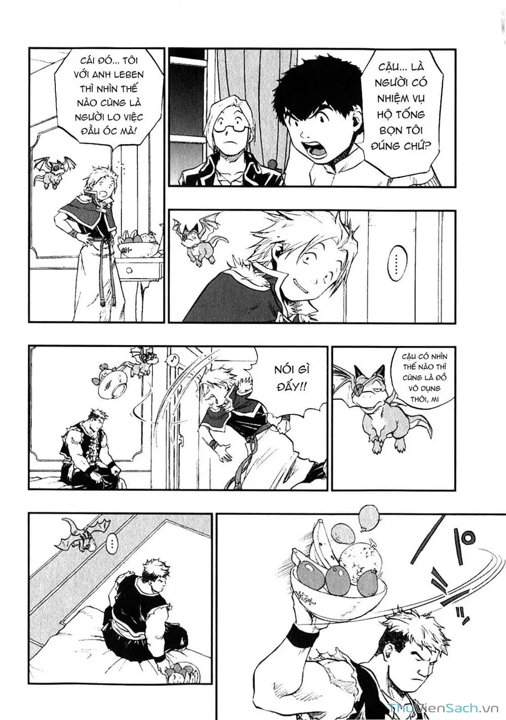 Truyện Tranh Dấu Ấn Rồng Thiêng - Người Kế Thừa Thánh Huy trang 3