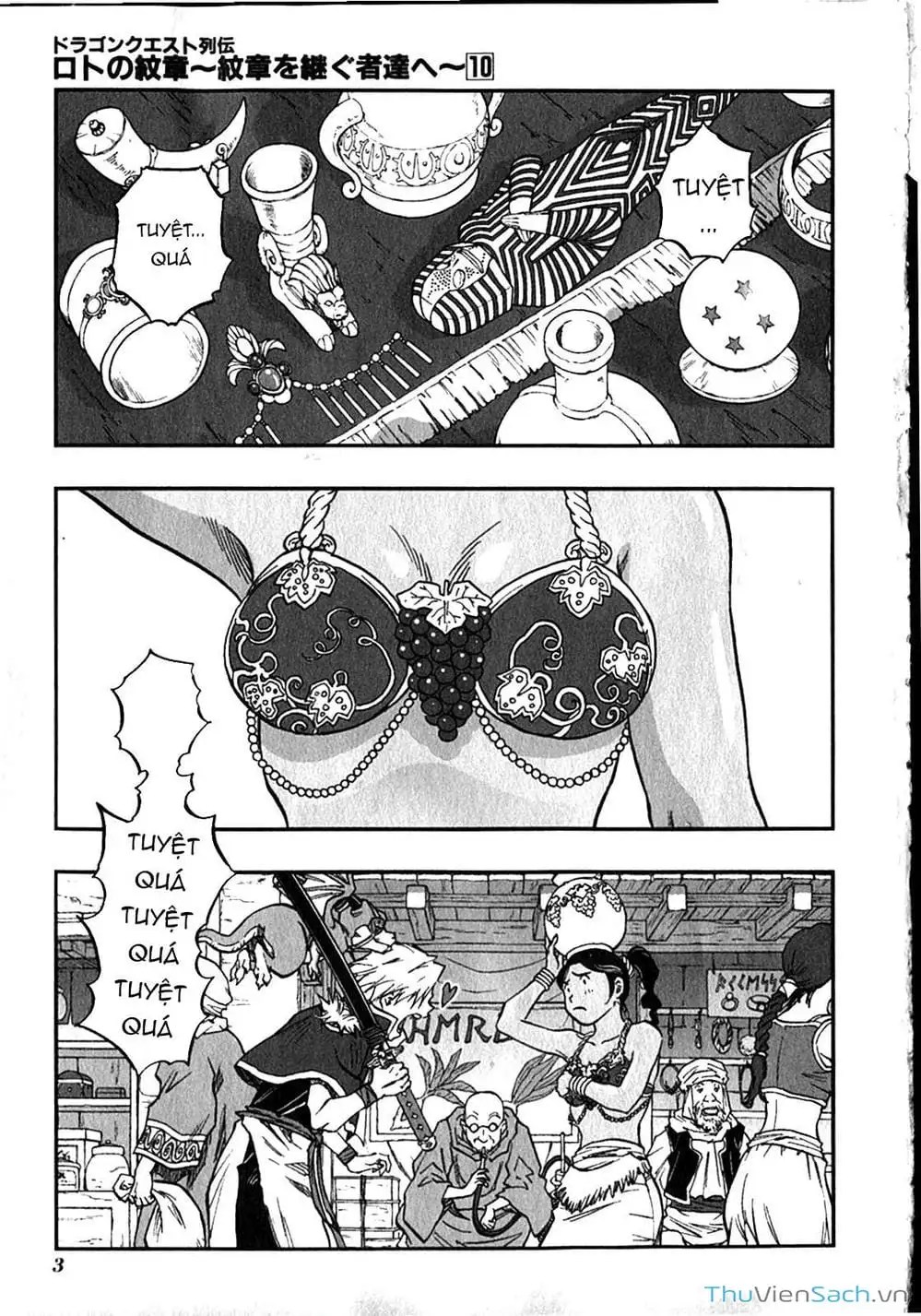 Truyện Tranh Dấu Ấn Rồng Thiêng - Người Kế Thừa Thánh Huy trang 3