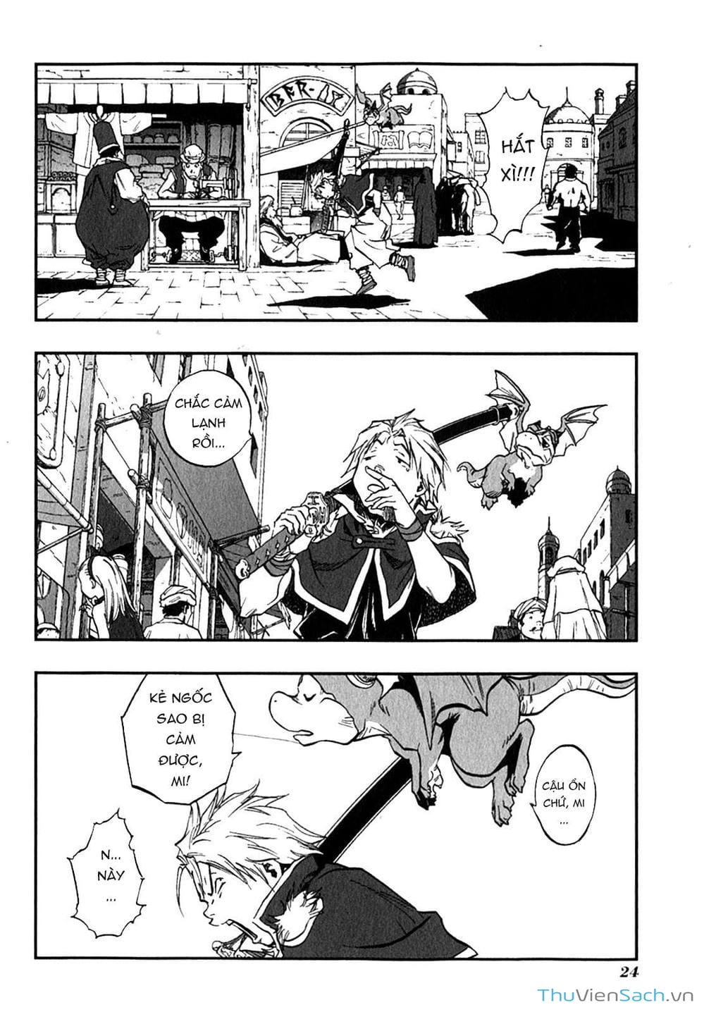 Truyện Tranh Dấu Ấn Rồng Thiêng - Người Kế Thừa Thánh Huy trang 3