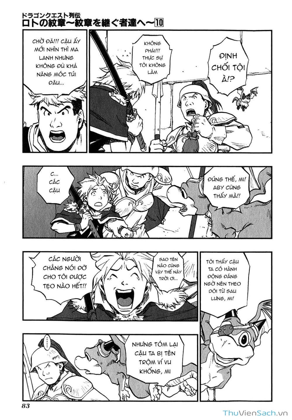 Truyện Tranh Dấu Ấn Rồng Thiêng - Người Kế Thừa Thánh Huy trang 3