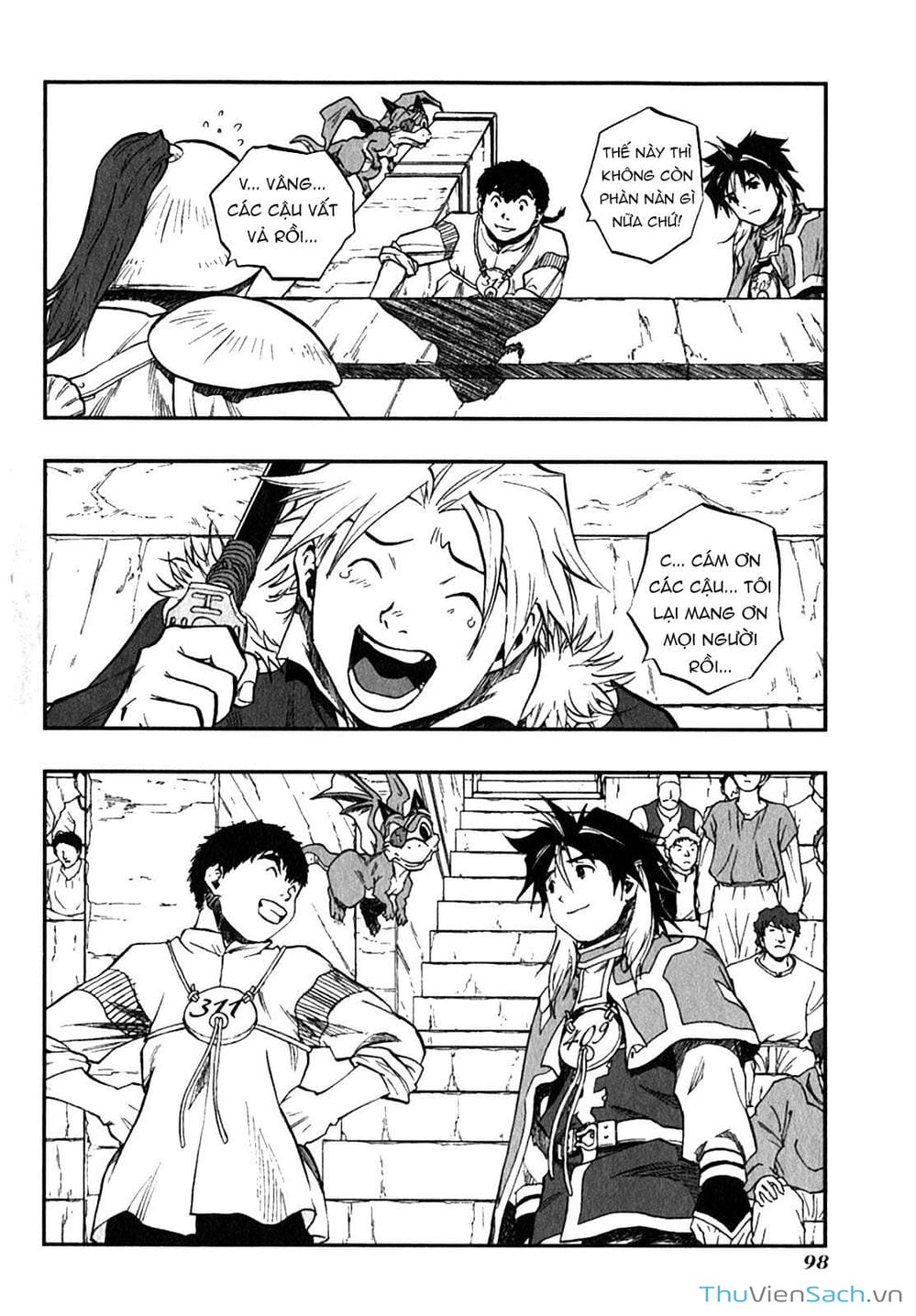 Truyện Tranh Dấu Ấn Rồng Thiêng - Người Kế Thừa Thánh Huy trang 3