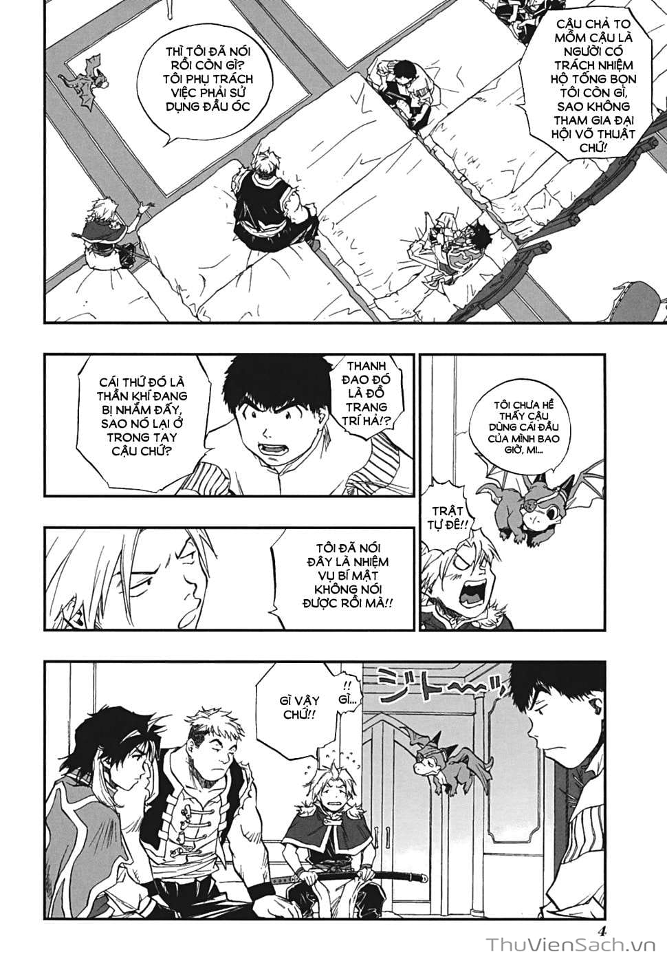 Truyện Tranh Dấu Ấn Rồng Thiêng - Người Kế Thừa Thánh Huy trang 3