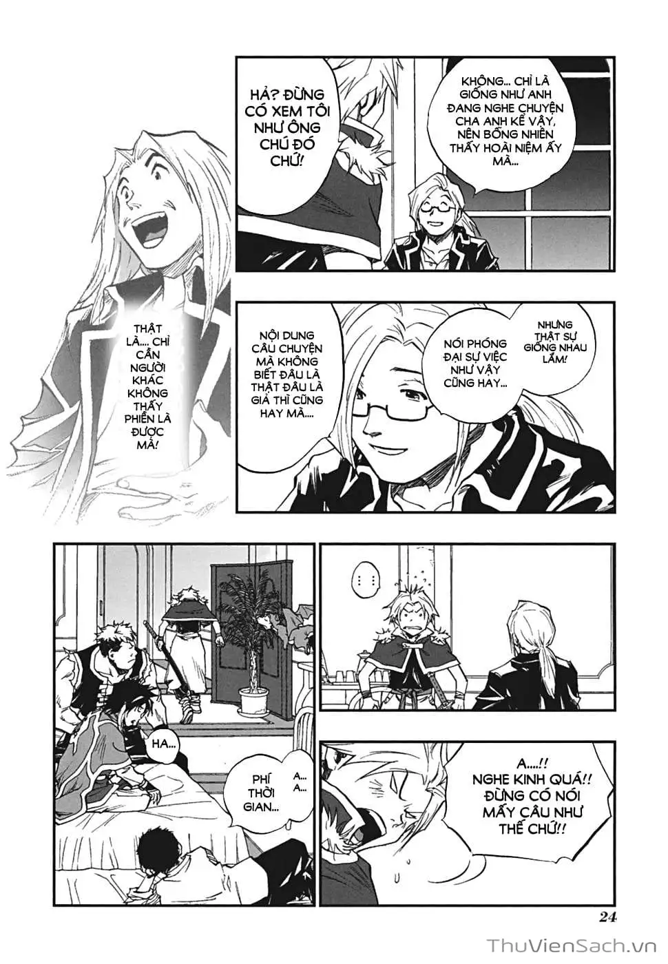 Truyện Tranh Dấu Ấn Rồng Thiêng - Người Kế Thừa Thánh Huy trang 3