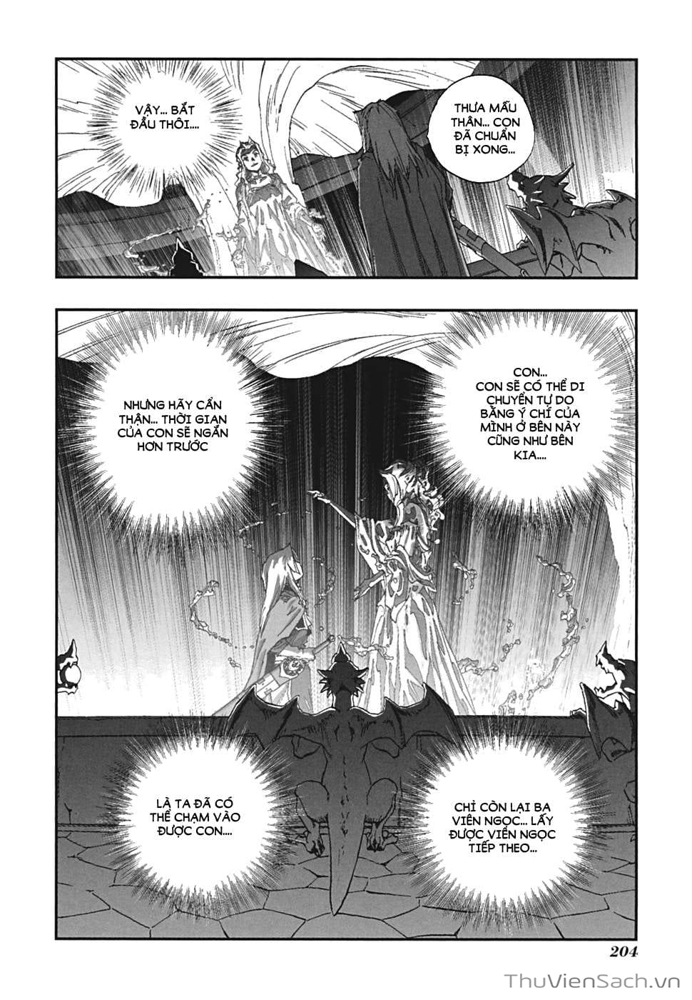 Truyện Tranh Dấu Ấn Rồng Thiêng - Người Kế Thừa Thánh Huy trang 3