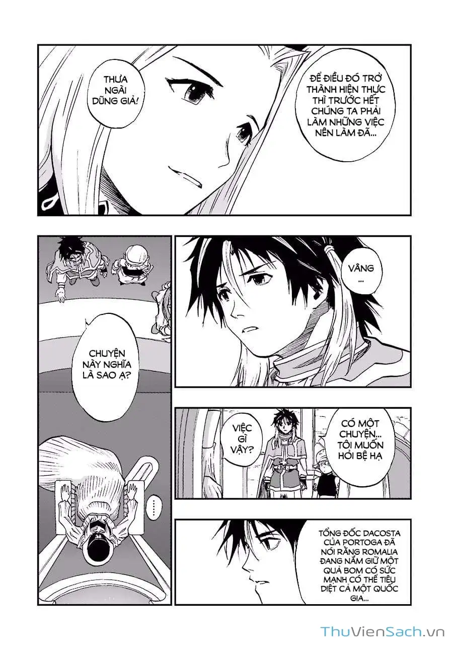 Truyện Tranh Dấu Ấn Rồng Thiêng - Người Kế Thừa Thánh Huy trang 3