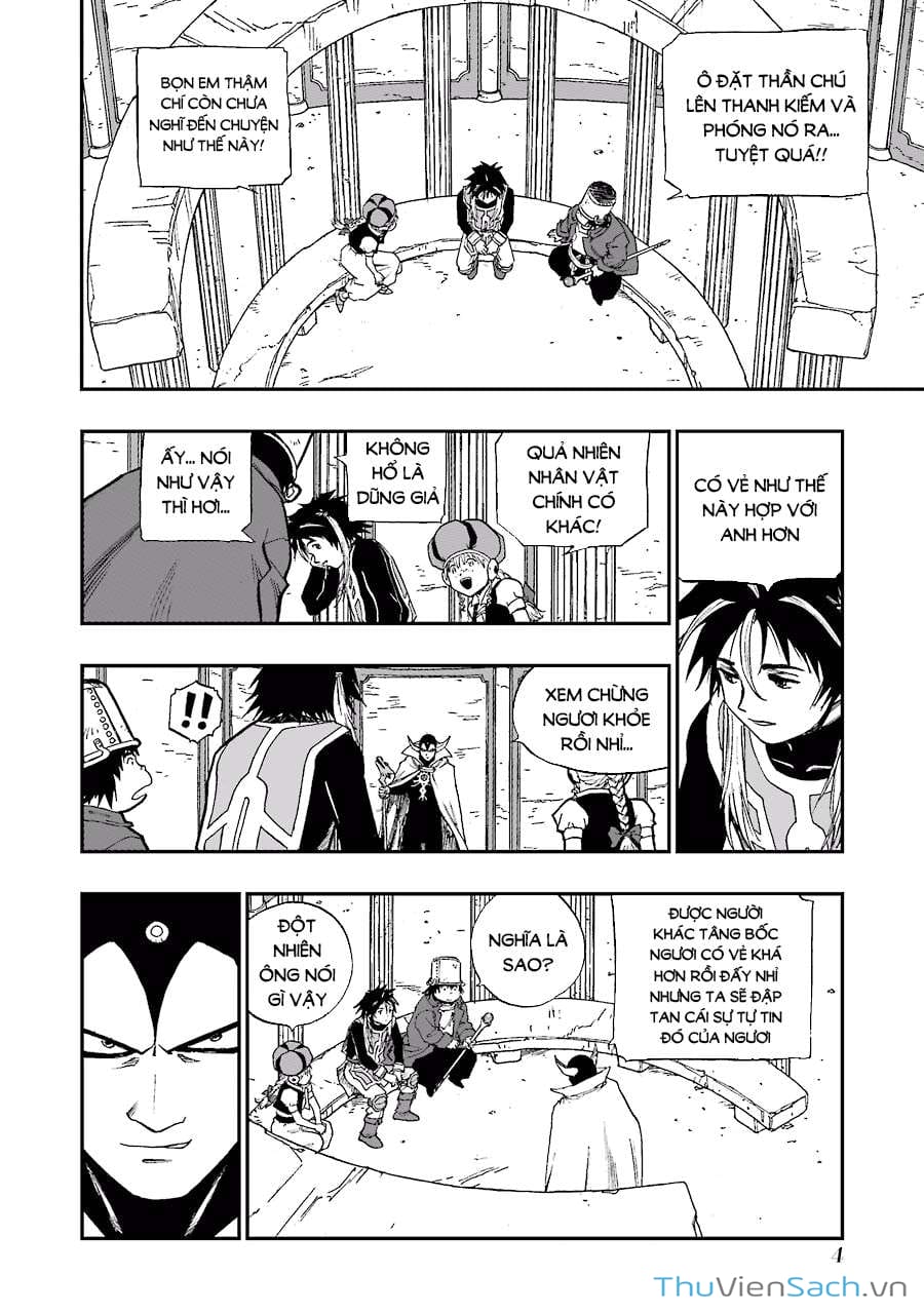 Truyện Tranh Dấu Ấn Rồng Thiêng - Người Kế Thừa Thánh Huy trang 3