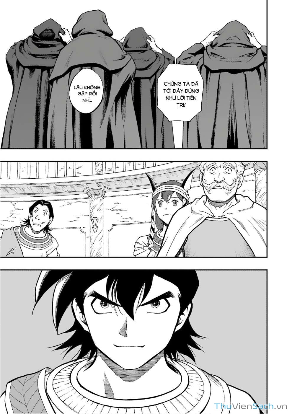 Truyện Tranh Dấu Ấn Rồng Thiêng - Người Kế Thừa Thánh Huy trang 3