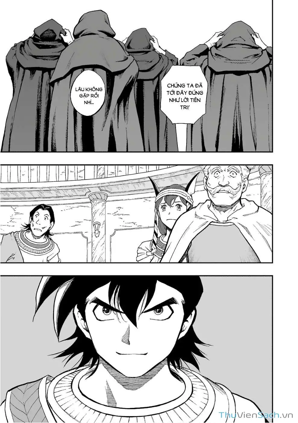 Truyện Tranh Dấu Ấn Rồng Thiêng - Người Kế Thừa Thánh Huy trang 3