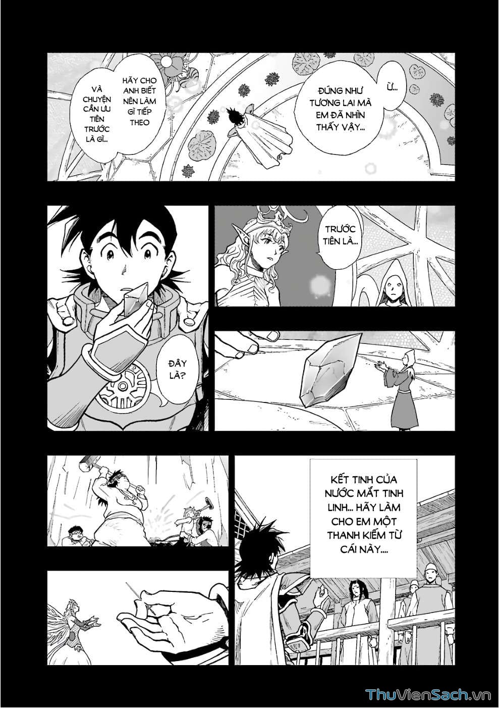 Truyện Tranh Dấu Ấn Rồng Thiêng - Người Kế Thừa Thánh Huy trang 3