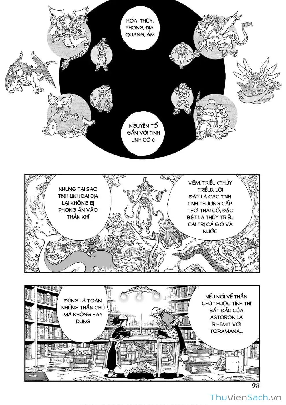 Truyện Tranh Dấu Ấn Rồng Thiêng - Người Kế Thừa Thánh Huy trang 3