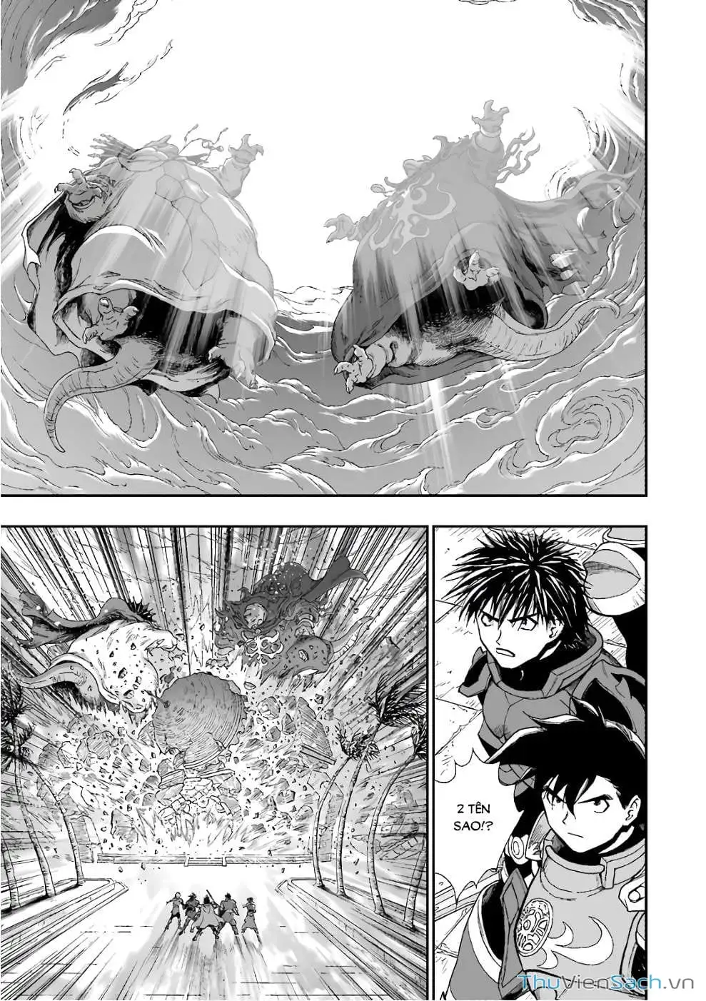 Truyện Tranh Dấu Ấn Rồng Thiêng - Người Kế Thừa Thánh Huy trang 3