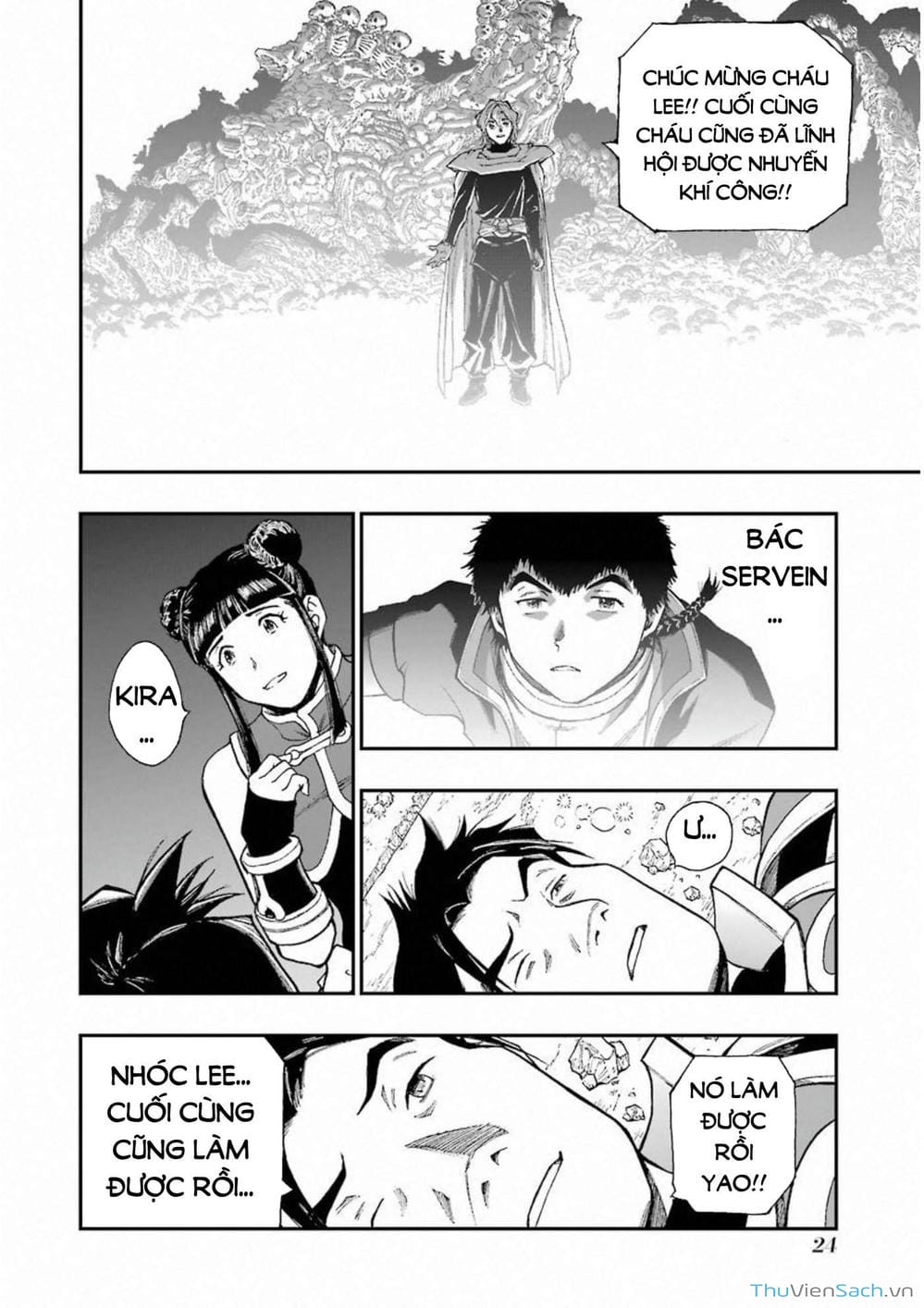 Truyện Tranh Dấu Ấn Rồng Thiêng - Người Kế Thừa Thánh Huy trang 3