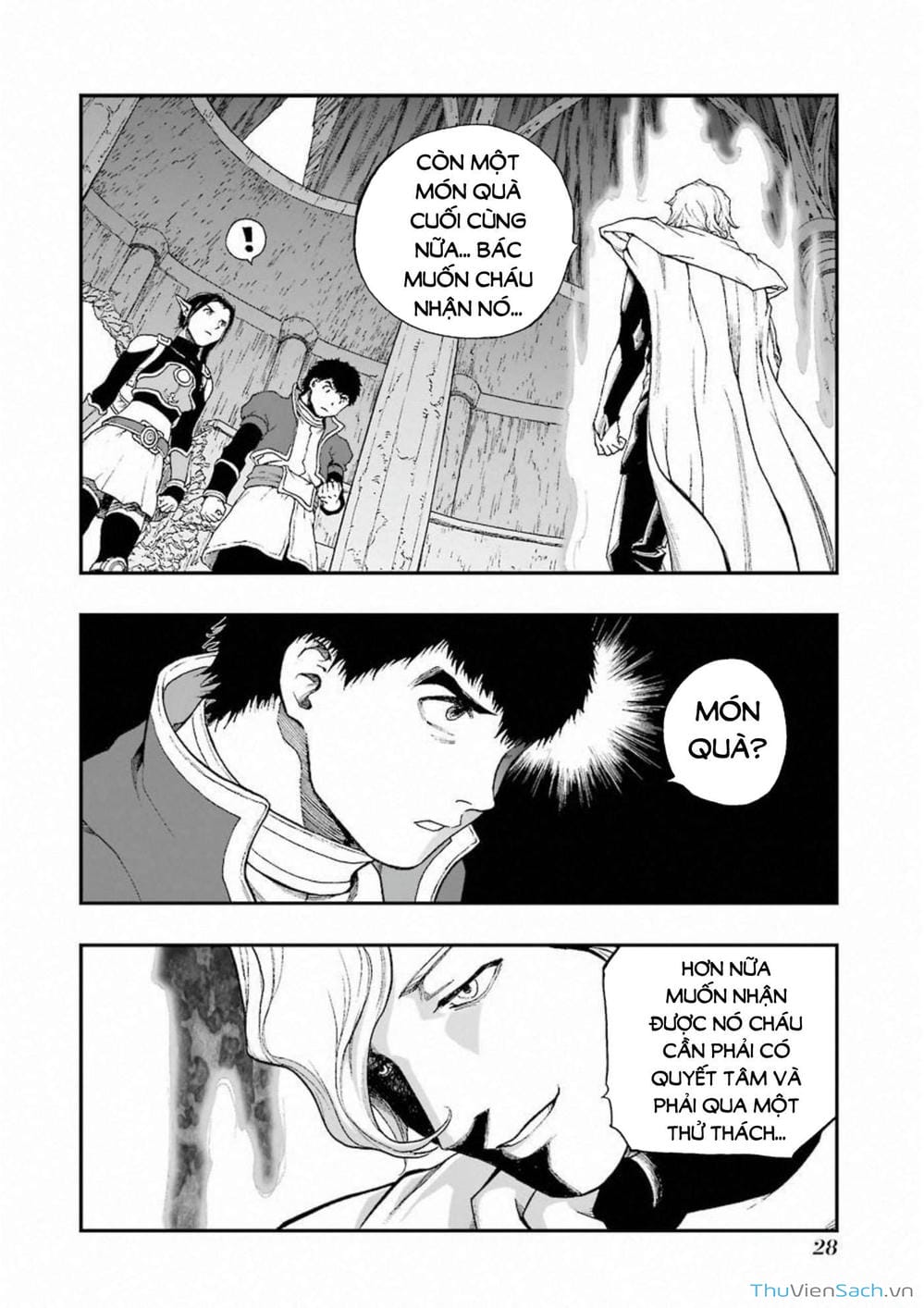 Truyện Tranh Dấu Ấn Rồng Thiêng - Người Kế Thừa Thánh Huy trang 3