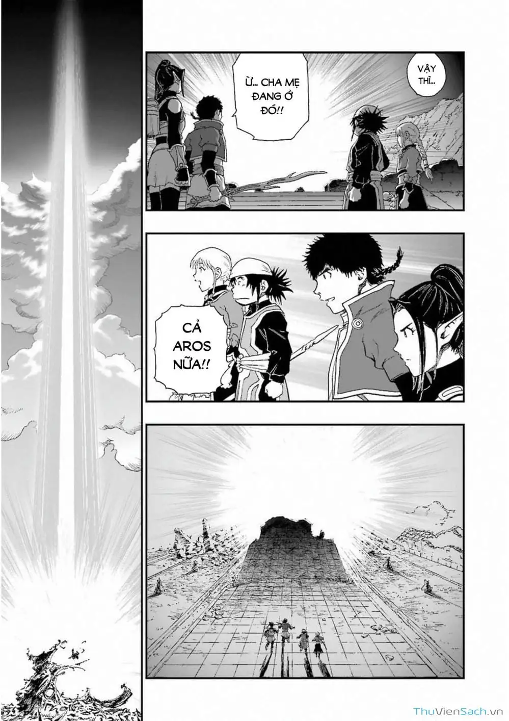 Truyện Tranh Dấu Ấn Rồng Thiêng - Người Kế Thừa Thánh Huy trang 3