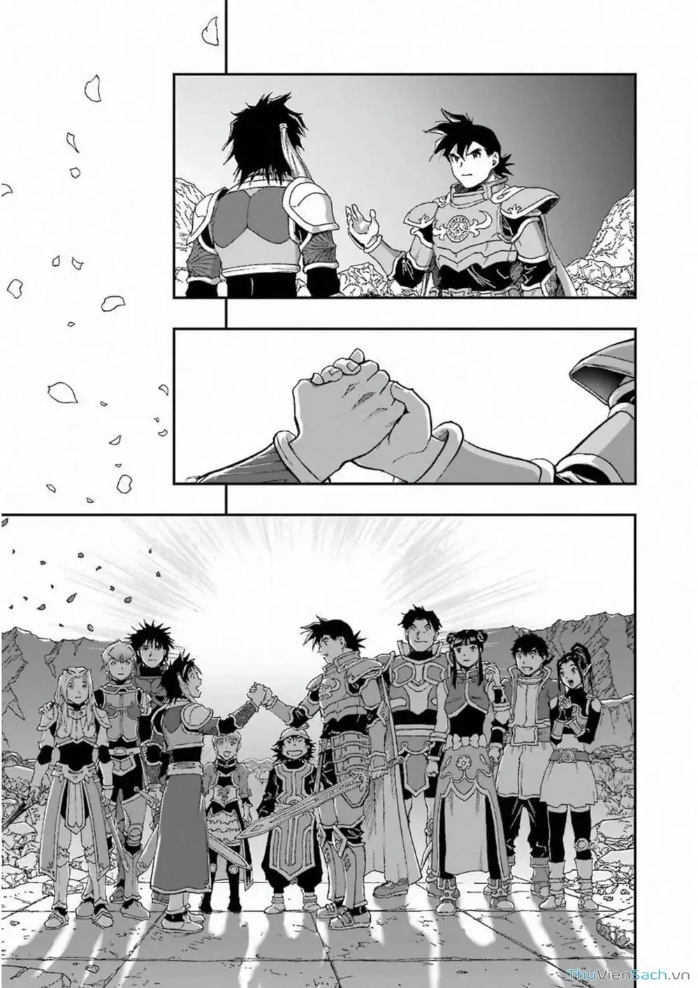 Truyện Tranh Dấu Ấn Rồng Thiêng - Người Kế Thừa Thánh Huy trang 3
