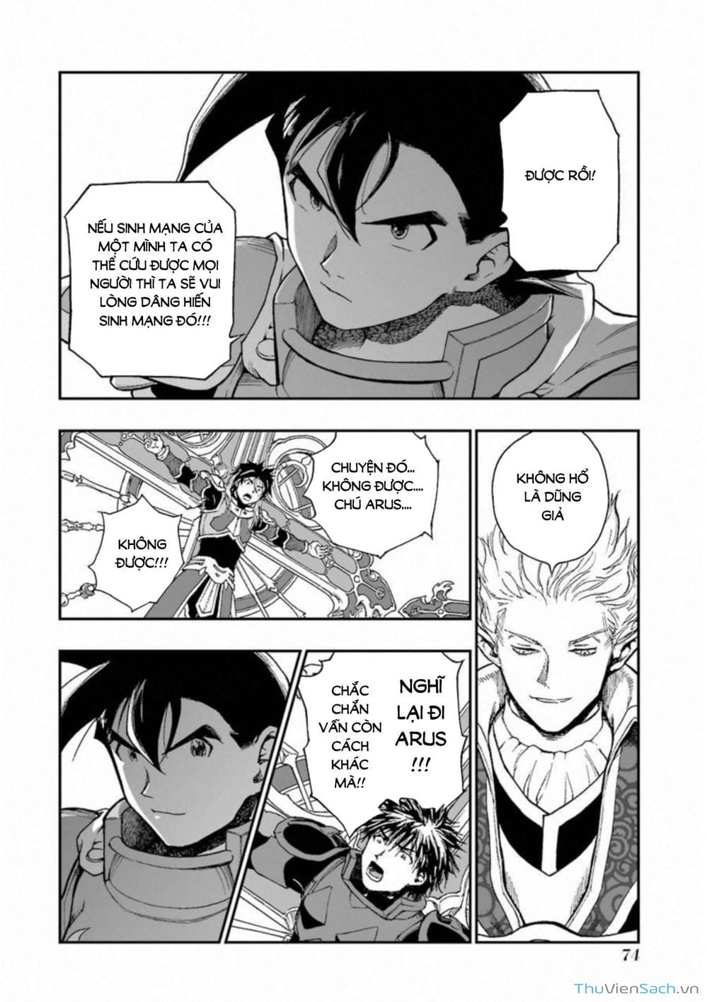 Truyện Tranh Dấu Ấn Rồng Thiêng - Người Kế Thừa Thánh Huy trang 3