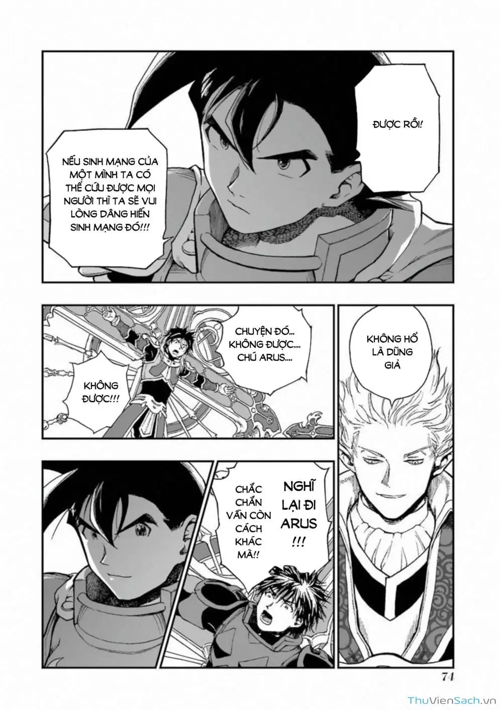 Truyện Tranh Dấu Ấn Rồng Thiêng - Người Kế Thừa Thánh Huy trang 3