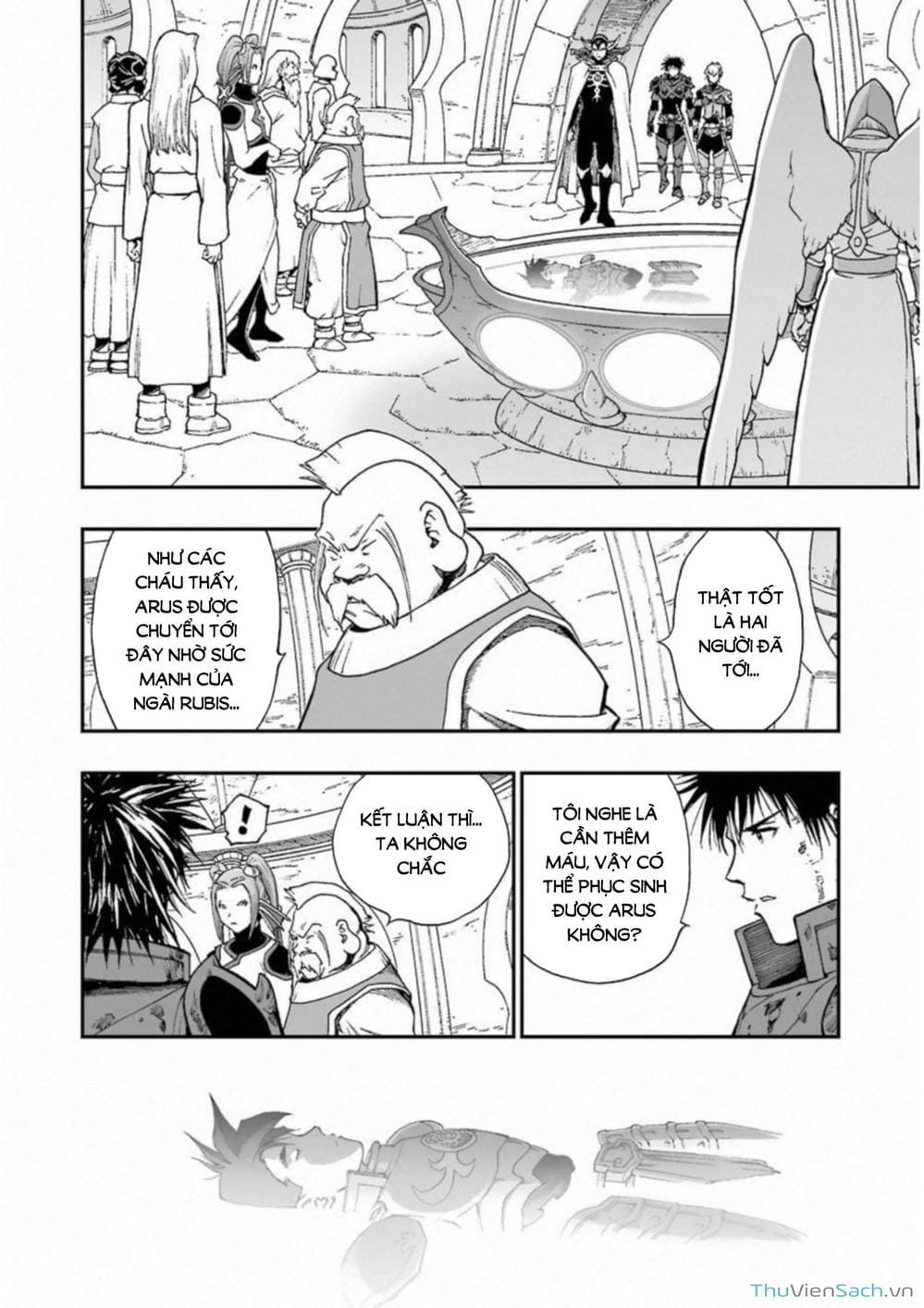 Truyện Tranh Dấu Ấn Rồng Thiêng - Người Kế Thừa Thánh Huy trang 3