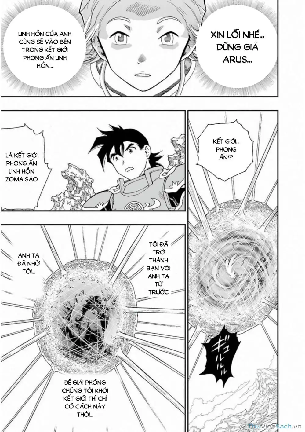 Truyện Tranh Dấu Ấn Rồng Thiêng - Người Kế Thừa Thánh Huy trang 3