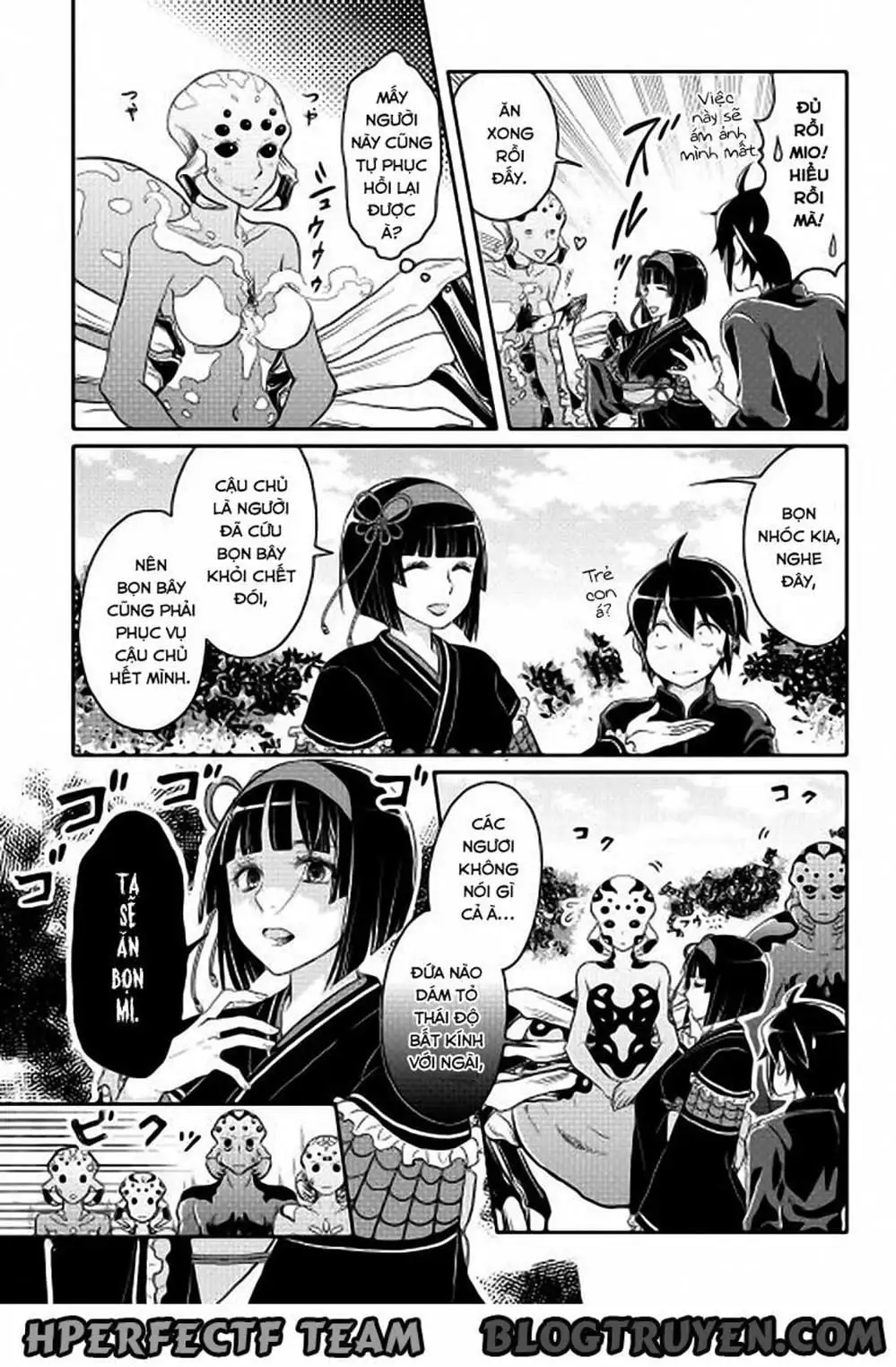 Truyện Tranh Nguyệt Đạo Dị Giới - Tsuki Ga Michibiku Isekai Douchuu trang 4