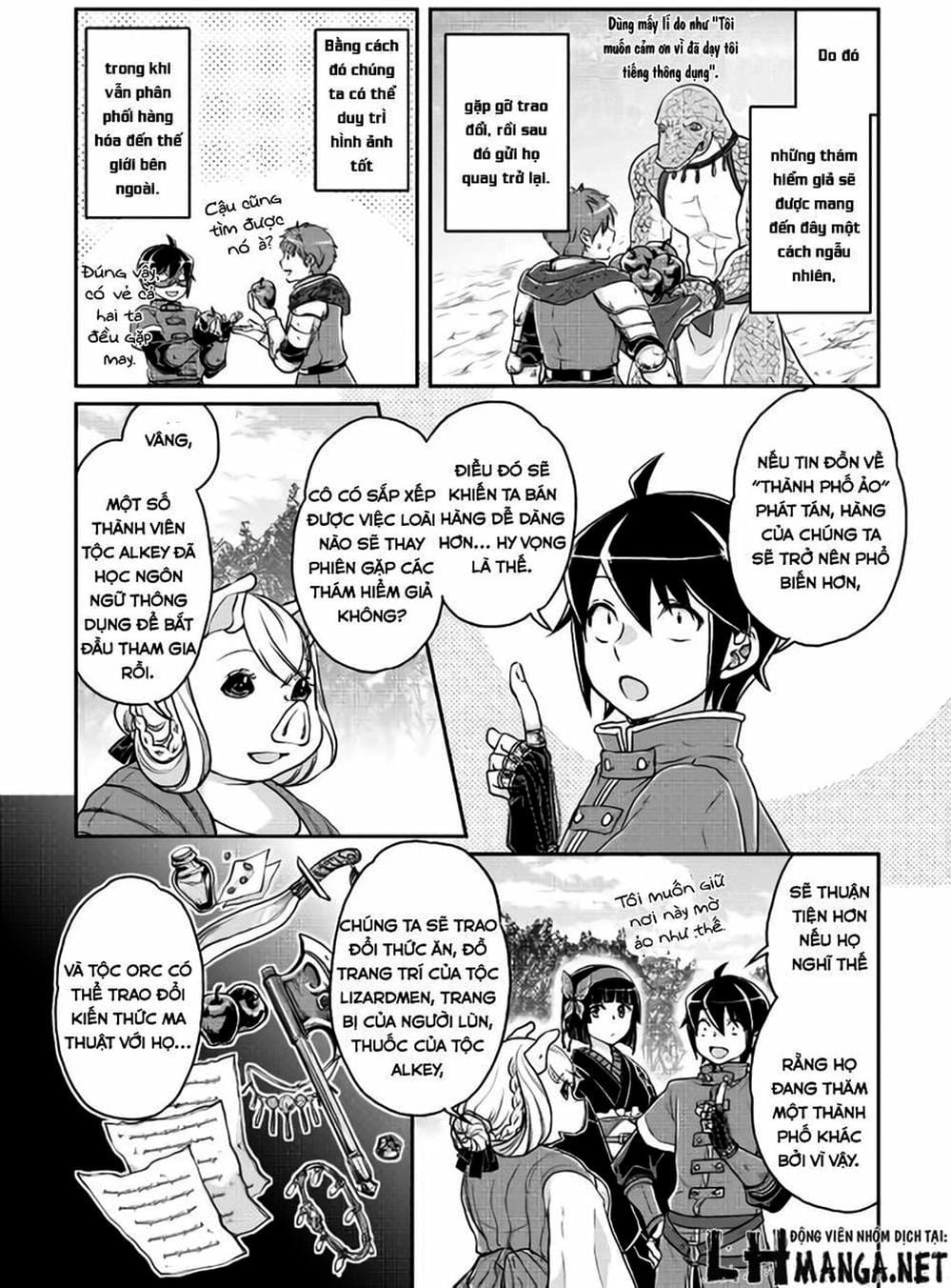 Truyện Tranh Nguyệt Đạo Dị Giới - Tsuki Ga Michibiku Isekai Douchuu trang 4