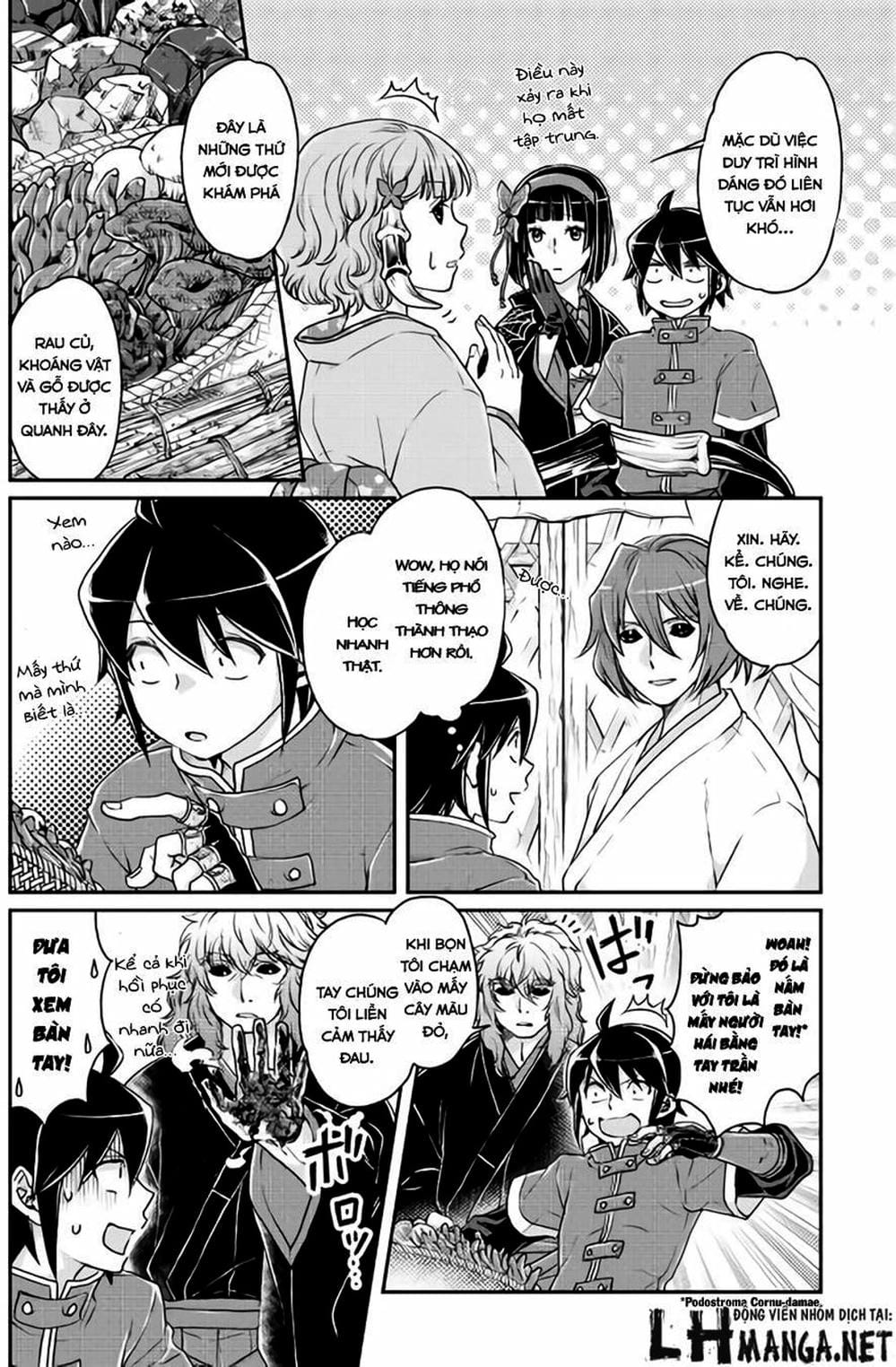 Truyện Tranh Nguyệt Đạo Dị Giới - Tsuki Ga Michibiku Isekai Douchuu trang 4