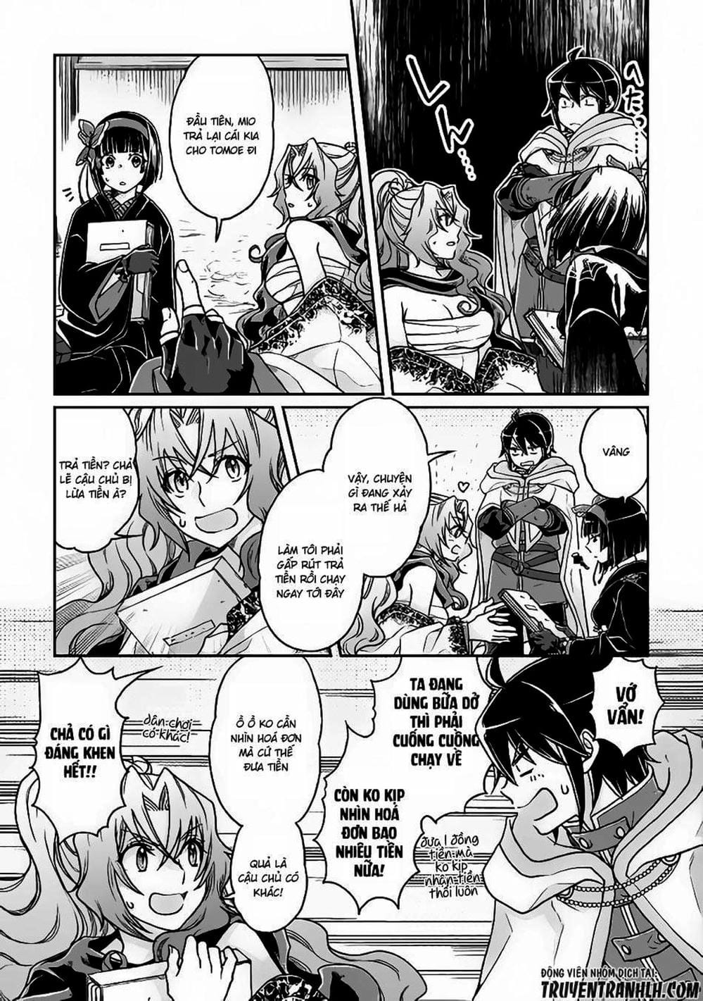 Truyện Tranh Nguyệt Đạo Dị Giới - Tsuki Ga Michibiku Isekai Douchuu trang 4