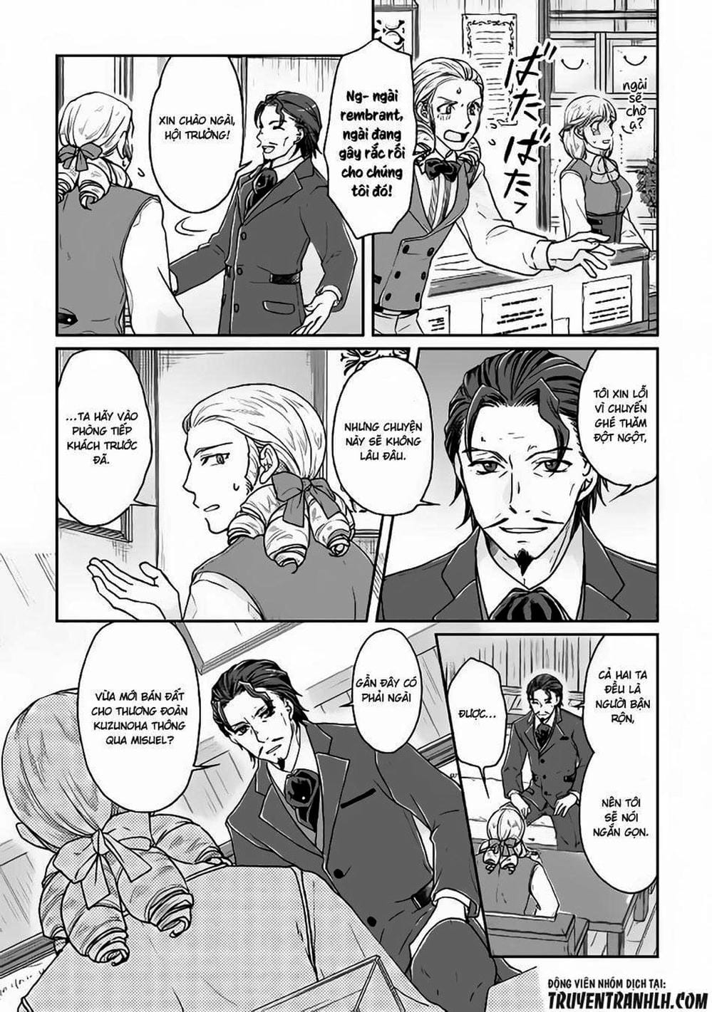 Truyện Tranh Nguyệt Đạo Dị Giới - Tsuki Ga Michibiku Isekai Douchuu trang 4