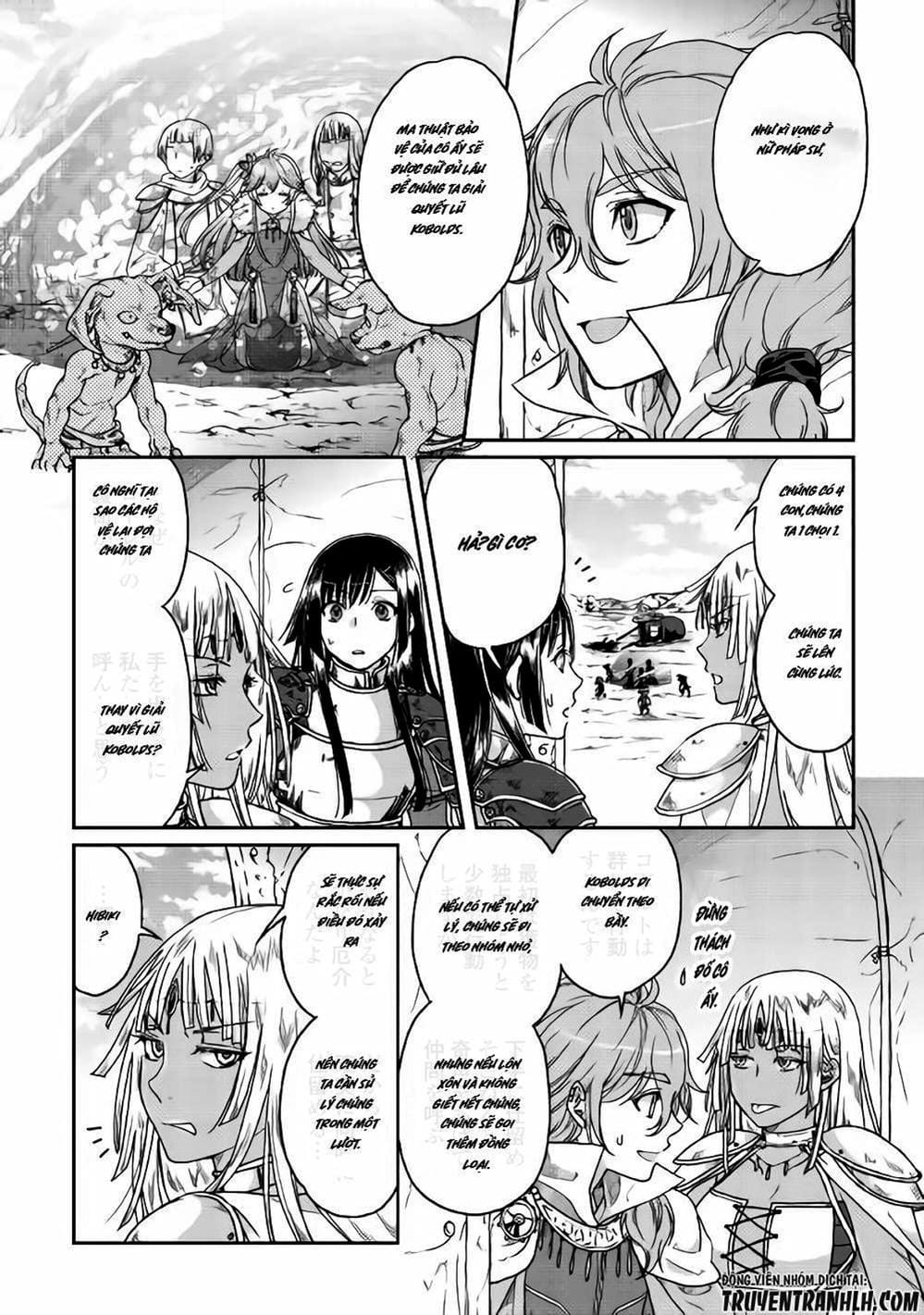 Truyện Tranh Nguyệt Đạo Dị Giới - Tsuki Ga Michibiku Isekai Douchuu trang 4